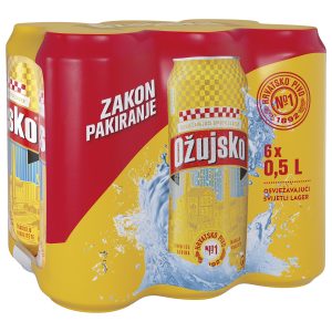 Svijetlo pivo Ožujsko 6x0,5 l