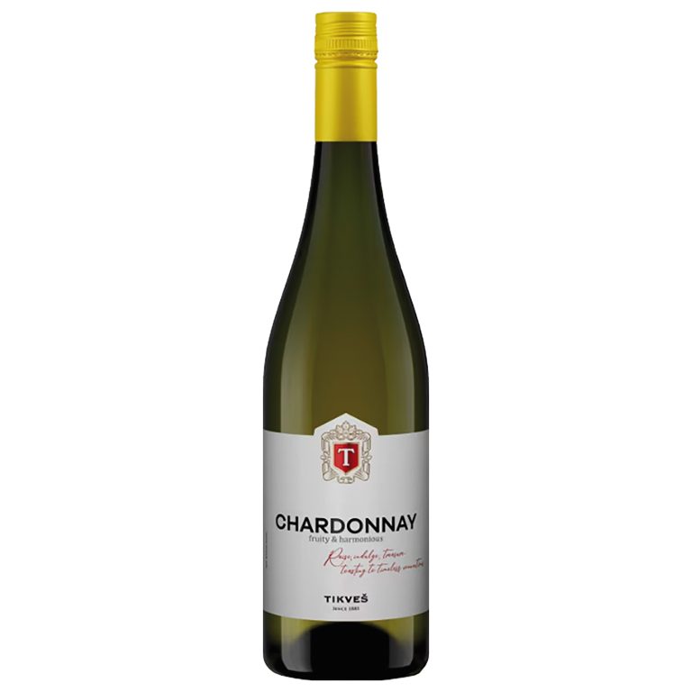 Chardonnay Tikveš Suho vino 0,75 l